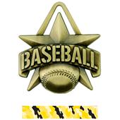 Hasty Awards 2" All-Star Baseball Medals M-790C Hasty Awards 2" All-Star Baseball Medals M-790C
