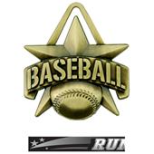 Hasty Awards 2" All-Star Baseball Medals M-790C Hasty Awards 2" All-Star Baseball Medals M-790C
