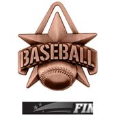 Hasty Awards 2" All-Star Baseball Medals M-790C Hasty Awards 2" All-Star Baseball Medals M-790C