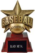 Hasty Awards 6" All Star Resin Baseball Trophy Hasty Awards 6" All Star Resin Baseball Trophy