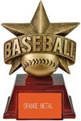 Hasty Awards 6" All Star Resin Baseball Trophy Hasty Awards 6" All Star Resin Baseball Trophy