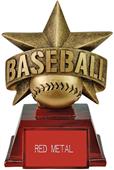 Hasty Awards 6" All Star Resin Baseball Trophy Hasty Awards 6" All Star Resin Baseball Trophy