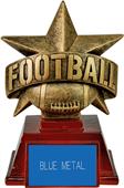 Hasty Awards 6" All Star Resin Football Trophy Hasty Awards 6" All Star Resin Football Trophy