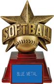 Hasty Awards 6" All Star Resin Softball Trophy Hasty Awards 6" All Star Resin Softball Trophy