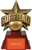 Hasty Awards 6" All Star Resin Softball Trophy Hasty Awards 6" All Star Resin Softball Trophy