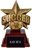 Hasty Awards 6" All Star Resin Soccer Trophy Hasty Awards 6" All Star Resin Soccer Trophy