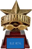 Hasty Awards 6" All Star Resin Swimming Trophy Hasty Awards 6" All Star Resin Swimming Trophy