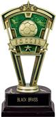 Hasty Awards 7" Soccer Varsity Trophy Marble Base Hasty Awards 7" Soccer Varsity Trophy Marble Base