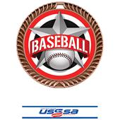 Hasty Awards 2.5" All-Star Crest Baseball Medals Hasty Awards 2.5" All-Star Crest Baseball Medals