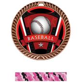 Hasty Awards 2.5" Varsity Crest Baseball Medals Hasty Awards 2.5" Varsity Crest Baseball Medals