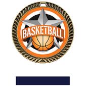 Hasty Awards 2.5" All-Star Crest Basketball Medals Hasty Awards 2.5" All-Star Crest Basketball Medals