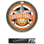 Hasty Awards 2.5" All-Star Crest Basketball Medals Hasty Awards 2.5" All-Star Crest Basketball Medals
