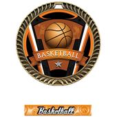 Hasty Awards 2.5" Varsity Crest Basketball Medals Hasty Awards 2.5" Varsity Crest Basketball Medals