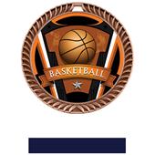 Hasty Awards 2.5" Varsity Crest Basketball Medals Hasty Awards 2.5" Varsity Crest Basketball Medals