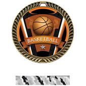Hasty Awards 2.5" Varsity Crest Basketball Medals Hasty Awards 2.5" Varsity Crest Basketball Medals