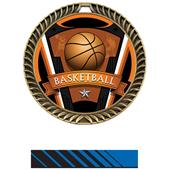 Hasty Awards 2.5" Varsity Crest Basketball Medals Hasty Awards 2.5" Varsity Crest Basketball Medals