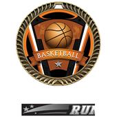 Hasty Awards 2.5" Varsity Crest Basketball Medals Hasty Awards 2.5" Varsity Crest Basketball Medals