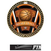 Hasty Awards 2.5" Varsity Crest Basketball Medals Hasty Awards 2.5" Varsity Crest Basketball Medals