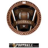 Hasty Awards 2.5" Varsity Crest Football Medals Hasty Awards 2.5" Varsity Crest Football Medals