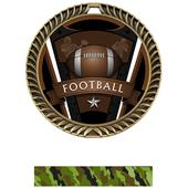 Hasty Awards 2.5" Varsity Crest Football Medals Hasty Awards 2.5" Varsity Crest Football Medals