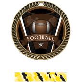 Hasty Awards 2.5" Varsity Crest Football Medals Hasty Awards 2.5" Varsity Crest Football Medals
