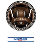 Hasty Awards 2.5" Varsity Crest Football Medals Hasty Awards 2.5" Varsity Crest Football Medals