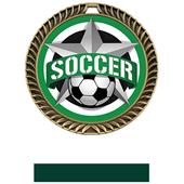 Hasty Awards 2.5" All-Star Crest Soccer Medals Hasty Awards 2.5" All-Star Crest Soccer Medals