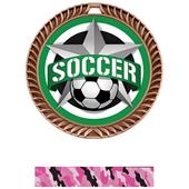 Hasty Awards 2.5" All-Star Crest Soccer Medals Hasty Awards 2.5" All-Star Crest Soccer Medals