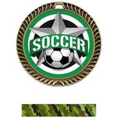 Hasty Awards 2.5" All-Star Crest Soccer Medals Hasty Awards 2.5" All-Star Crest Soccer Medals