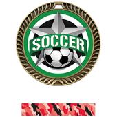 Hasty Awards 2.5" All-Star Crest Soccer Medals Hasty Awards 2.5" All-Star Crest Soccer Medals