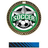 Hasty Awards 2.5" All-Star Crest Soccer Medals Hasty Awards 2.5" All-Star Crest Soccer Medals