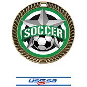 Hasty Awards 2.5" All-Star Crest Soccer Medals Hasty Awards 2.5" All-Star Crest Soccer Medals
