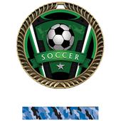 Hasty Awards 2.5" Varsity Crest Soccer Medals Hasty Awards 2.5" Varsity Crest Soccer Medals