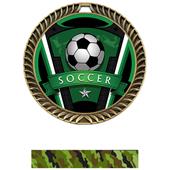 Hasty Awards 2.5" Varsity Crest Soccer Medals Hasty Awards 2.5" Varsity Crest Soccer Medals