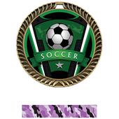 Hasty Awards 2.5" Varsity Crest Soccer Medals Hasty Awards 2.5" Varsity Crest Soccer Medals