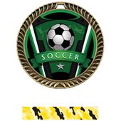 Hasty Awards 2.5" Varsity Crest Soccer Medals Hasty Awards 2.5" Varsity Crest Soccer Medals