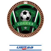 Hasty Awards 2.5" Varsity Crest Soccer Medals Hasty Awards 2.5" Varsity Crest Soccer Medals