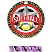 Hasty Awards 2.5" All-Star Crest Softball Medals Hasty Awards 2.5" All-Star Crest Softball Medals