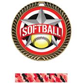 Hasty Awards 2.5" All-Star Crest Softball Medals Hasty Awards 2.5" All-Star Crest Softball Medals