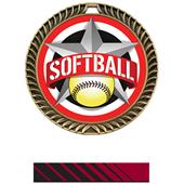 Hasty Awards 2.5" All-Star Crest Softball Medals Hasty Awards 2.5" All-Star Crest Softball Medals