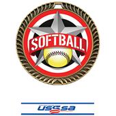 Hasty Awards 2.5" All-Star Crest Softball Medals Hasty Awards 2.5" All-Star Crest Softball Medals