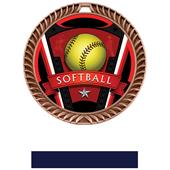 Hasty Awards 2.5" Varsity Crest Softball Medals Hasty Awards 2.5" Varsity Crest Softball Medals