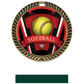 Hasty Awards 2.5" Varsity Crest Softball Medals Hasty Awards 2.5" Varsity Crest Softball Medals