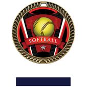Hasty Awards 2.5" Varsity Crest Softball Medals Hasty Awards 2.5" Varsity Crest Softball Medals