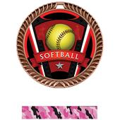 Hasty Awards 2.5" Varsity Crest Softball Medals Hasty Awards 2.5" Varsity Crest Softball Medals