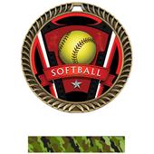 Hasty Awards 2.5" Varsity Crest Softball Medals Hasty Awards 2.5" Varsity Crest Softball Medals
