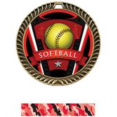 Hasty Awards 2.5" Varsity Crest Softball Medals Hasty Awards 2.5" Varsity Crest Softball Medals