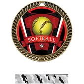 Hasty Awards 2.5" Varsity Crest Softball Medals Hasty Awards 2.5" Varsity Crest Softball Medals