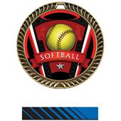 Hasty Awards 2.5" Varsity Crest Softball Medals Hasty Awards 2.5" Varsity Crest Softball Medals