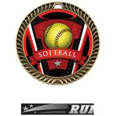 Hasty Awards 2.5" Varsity Crest Softball Medals Hasty Awards 2.5" Varsity Crest Softball Medals
